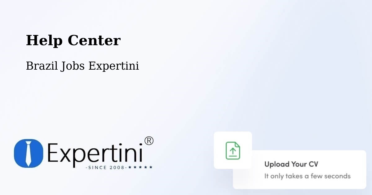 Help Center – Campo Grande - Brazil Jobs Expertini