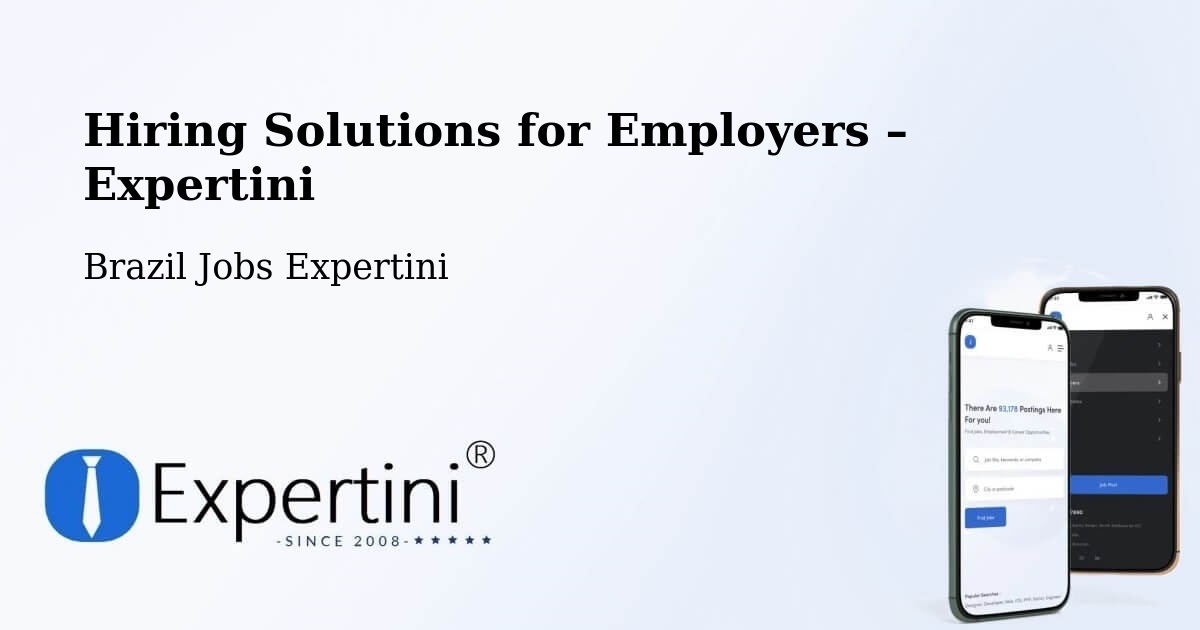 Hiring Solutions for Employers in Campo Grande - Campo Grande, Brazil Jobs Expertini