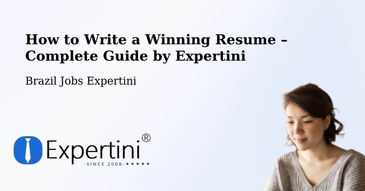 Resume Writing Guide for Job Seekers – Campo Grande - Campo Grande, Brazil Jobs Expertini